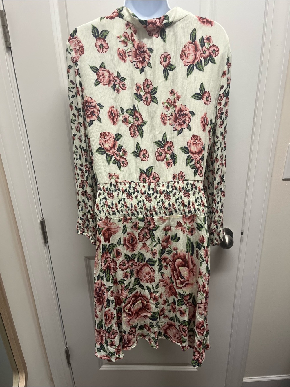 Farm Rio Anabela Floral Smocked Dress M Cottagecore - Picture 5 of 12